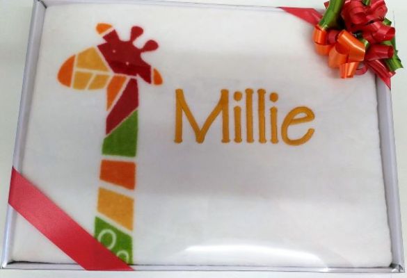 ANGLES GIRRAFE COT VELOUR