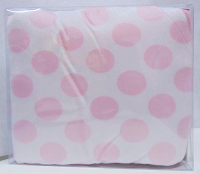 BABY DOTS PINK LIL VELOUR
